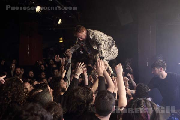 FRANK CARTER AND THE RATTLESNAKES - 2016-10-06 - PARIS - La Maroquinerie - 